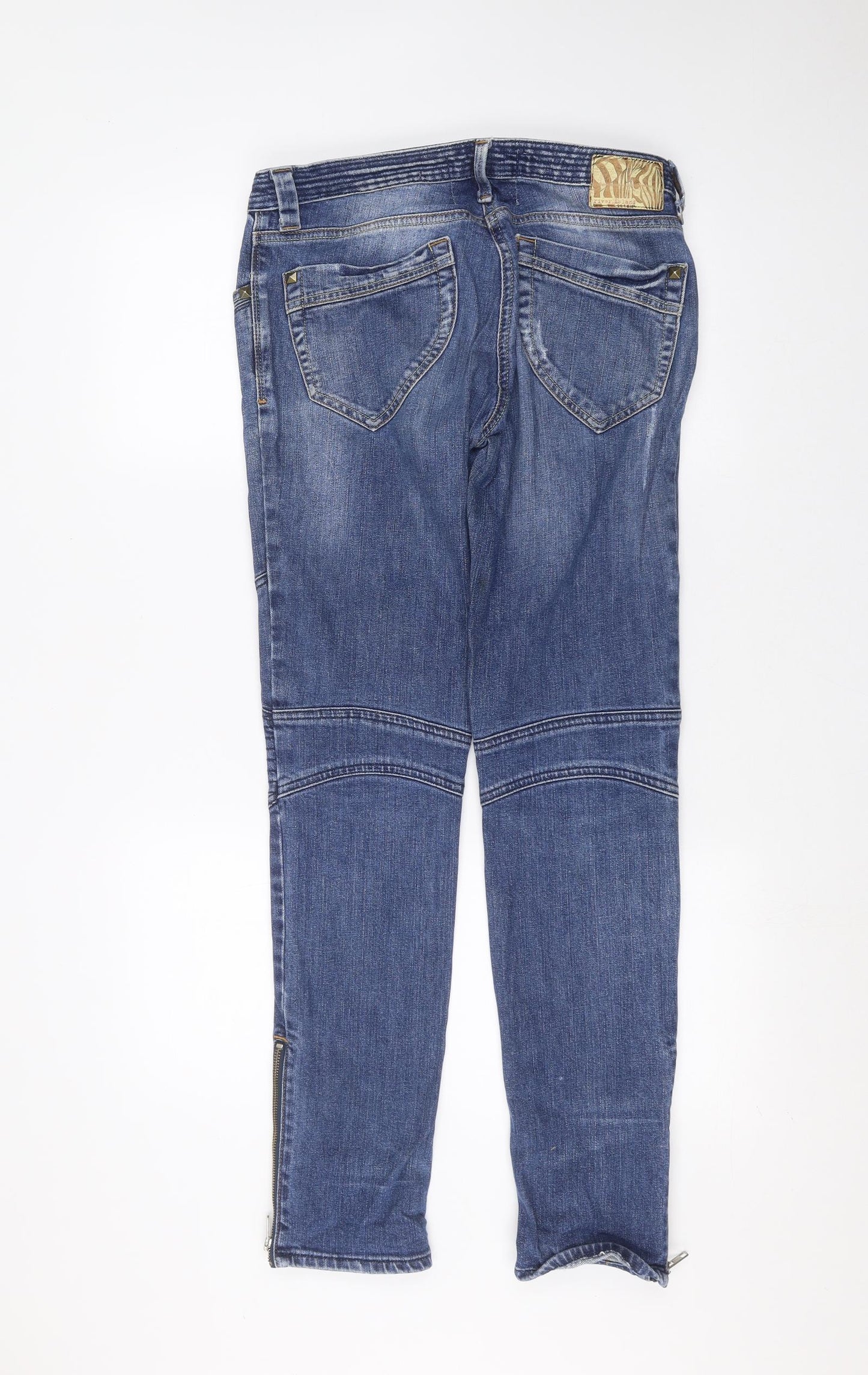 River Island Womens Blue  Denim Skinny Jeans Size 10 L29 in