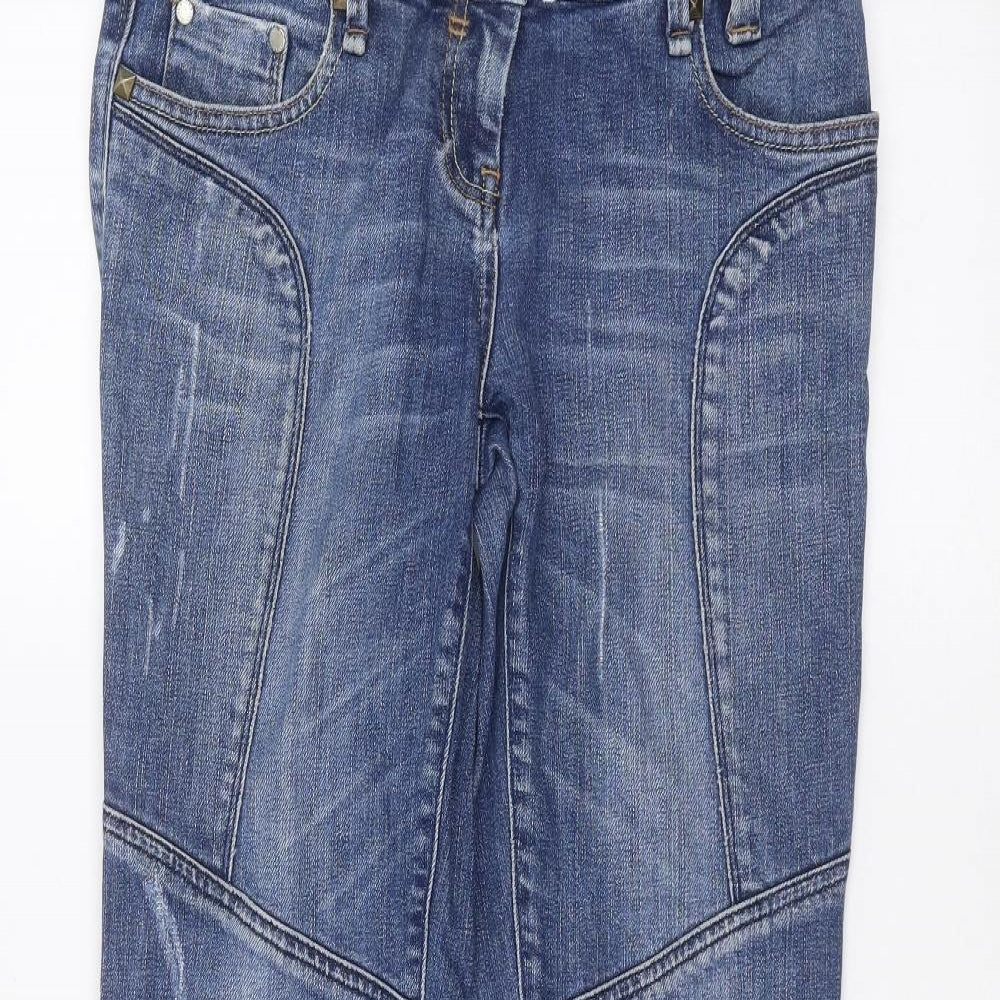 River Island Womens Blue  Denim Skinny Jeans Size 10 L29 in