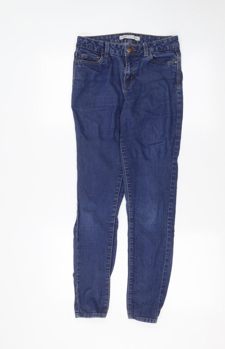 George Womens Blue Skinny Jeans Size 10 L25 in