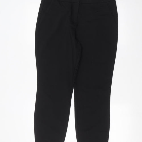 Papaya Womens Black   Trousers  Size 14 L27 in