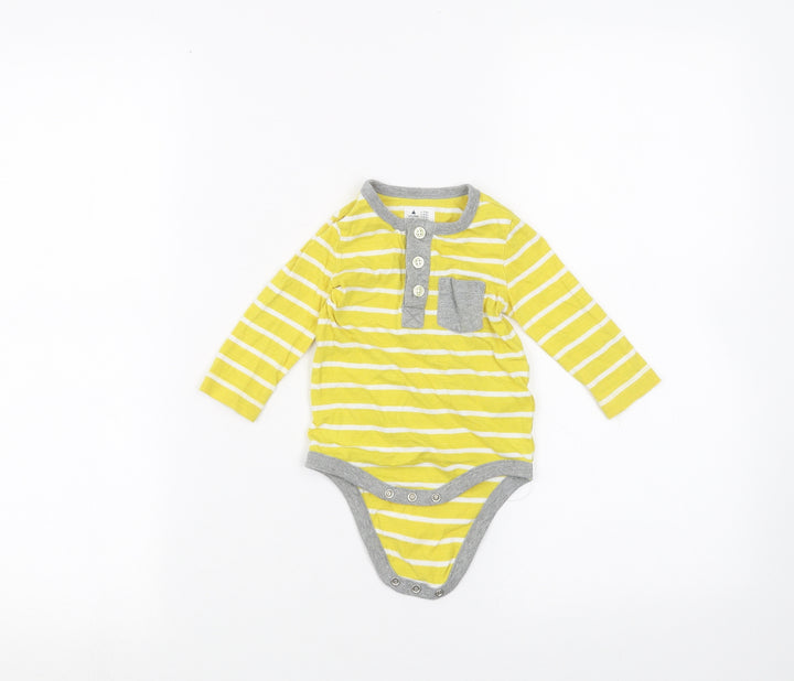 Gap Baby Yellow Spotted  Babygrow One-Piece Size 3-6 Months