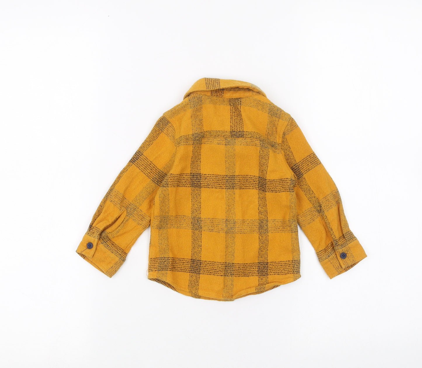 Primark Baby Orange   Basic Button-Up Size 9-12 Months