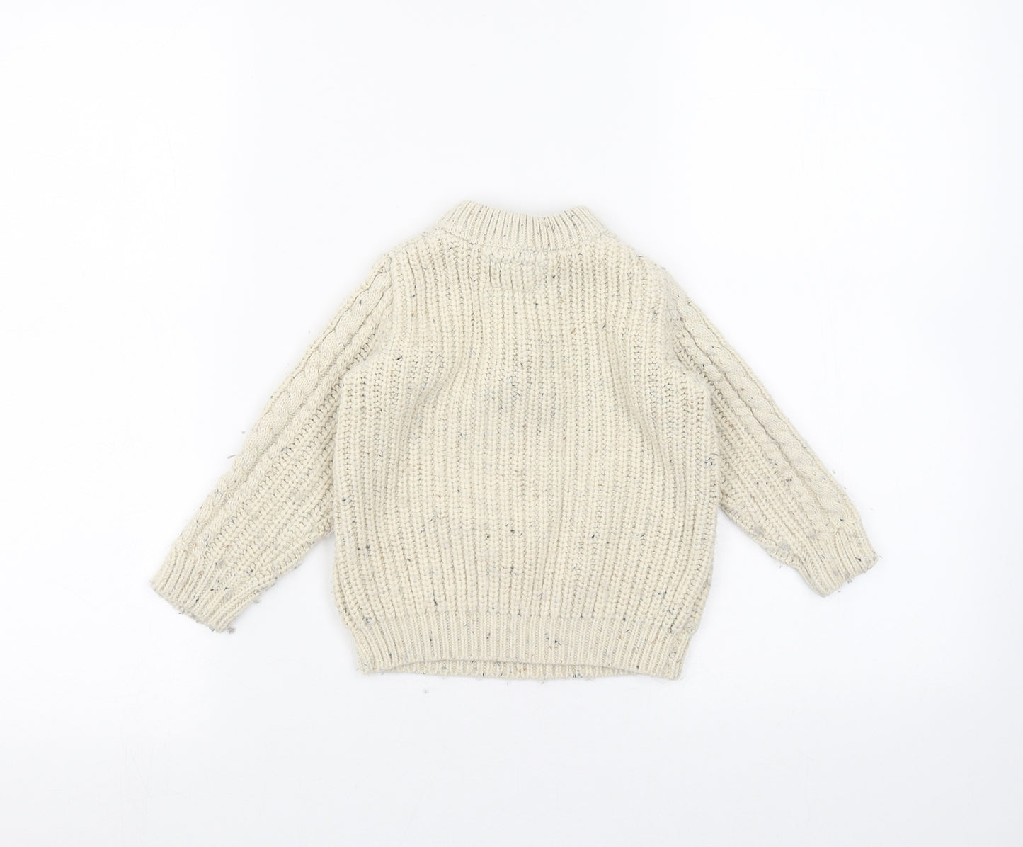 Primark Baby Beige   Pullover Jumper Size 18-24 Months
