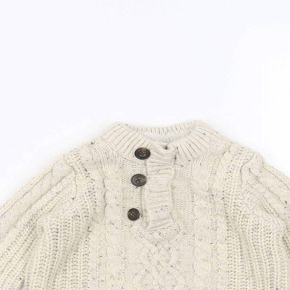 Primark Baby Beige   Pullover Jumper Size 18-24 Months