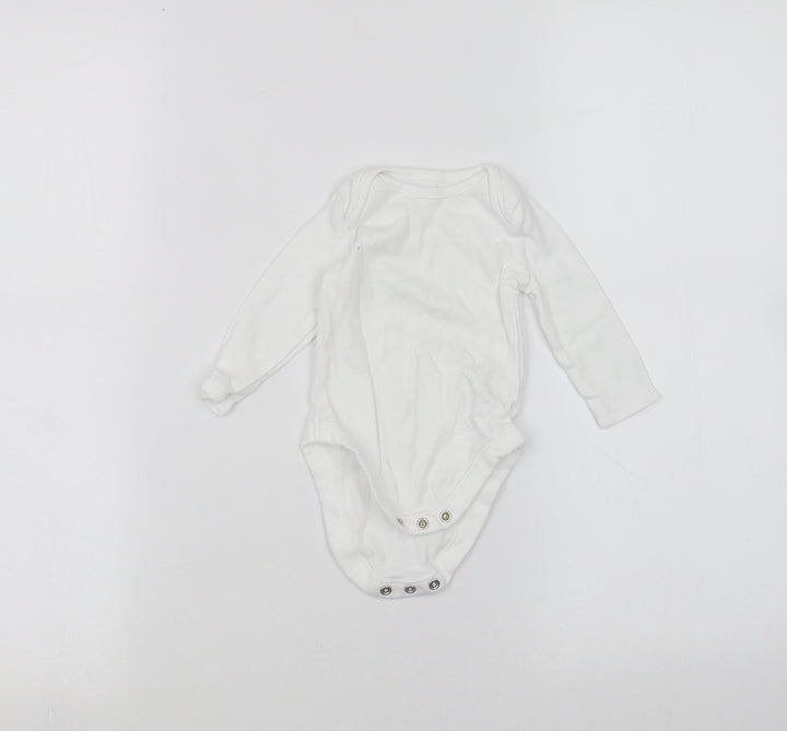 George Baby White   Babygrow One-Piece Size 3-6 Months