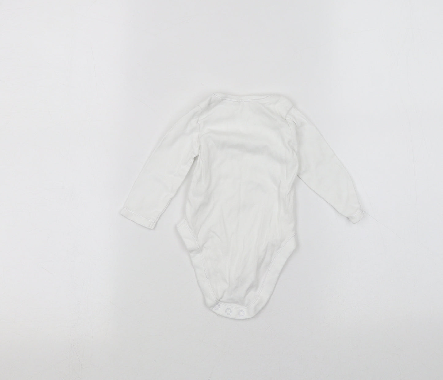 George Baby White   Babygrow One-Piece Size 3-6 Months