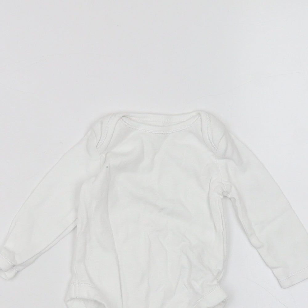 George Baby White   Babygrow One-Piece Size 3-6 Months