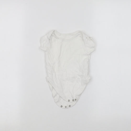 George Baby White   Babygrow One-Piece Size 3-6 Months