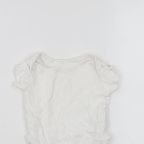 George Baby White   Babygrow One-Piece Size 3-6 Months