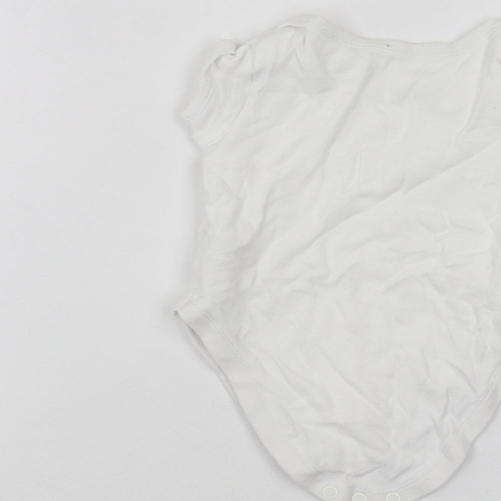 George Baby White   Babygrow One-Piece Size 3-6 Months