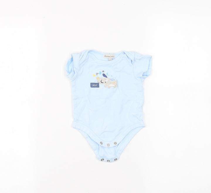 Babaluno Baby Blue   Babygrow One-Piece Size 3-6 Months