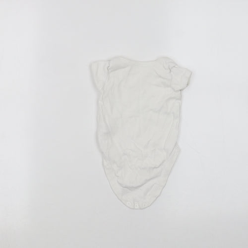 George Baby White   Babygrow One-Piece Size 3-6 Months