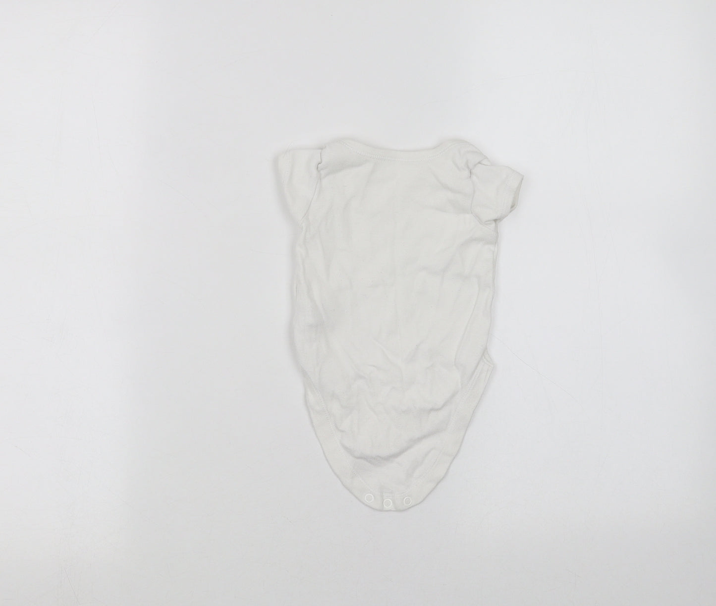 George Baby White   Babygrow One-Piece Size 3-6 Months