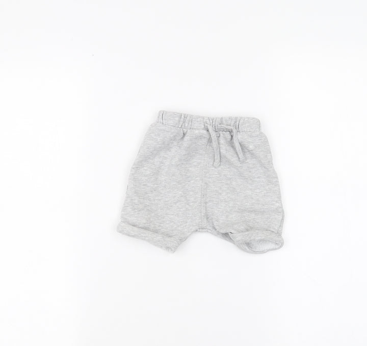 Matalan Baby Grey   Cropped Trousers Size 6-9 Months