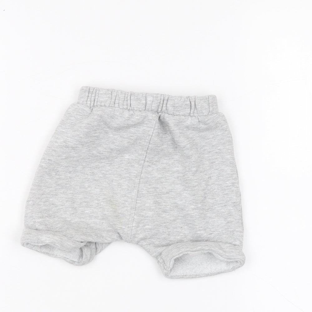 Matalan Baby Grey   Cropped Trousers Size 6-9 Months