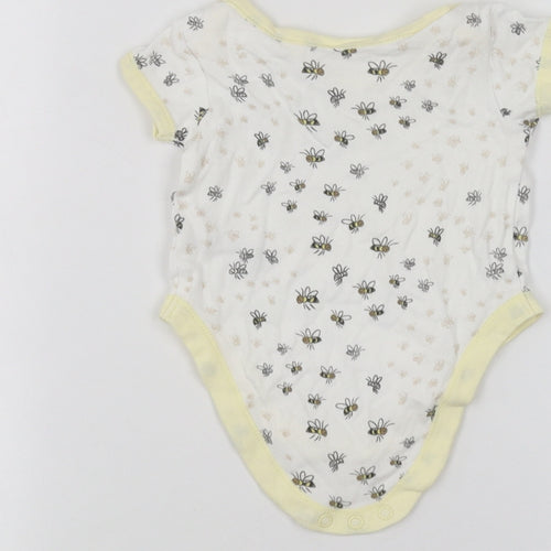 George Baby White   Babygrow One-Piece Size 3-6 Months