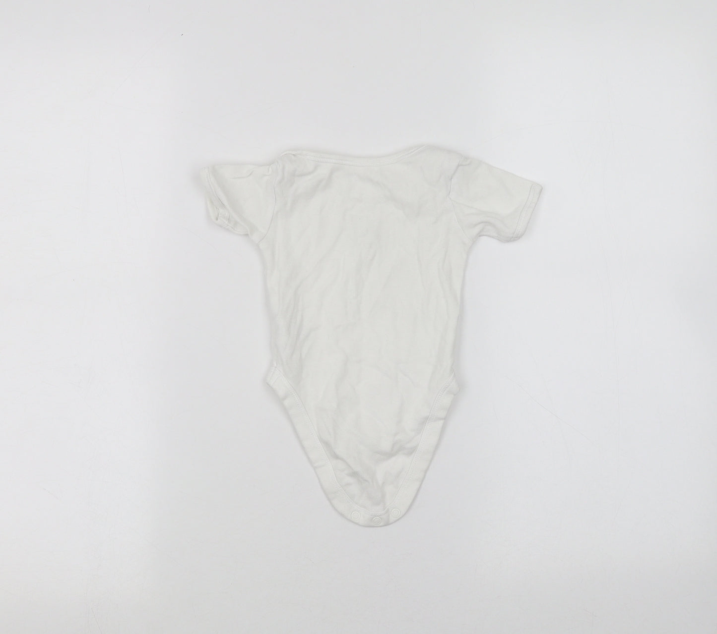 Mothercare Baby White   Babygrow One-Piece Size 3-6 Months