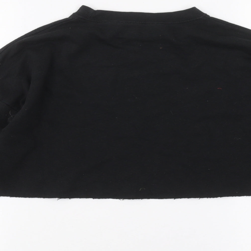 New Look Girls Black   Pullover Jumper Size 9 Years  - cropped