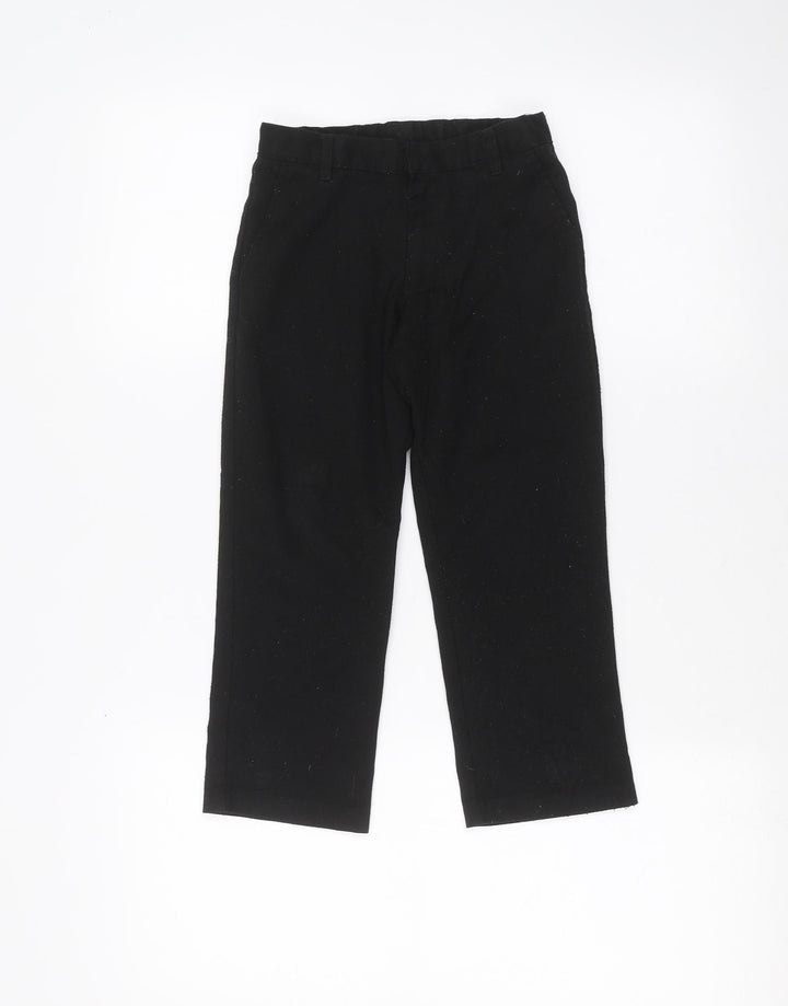 George Boys Black Dress Pants Trousers Size 4-5 Years