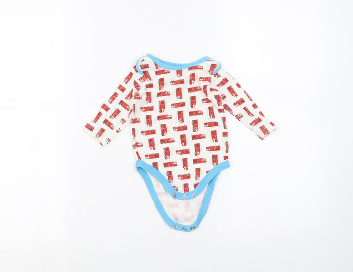Mini Club Baby White   Babygrow One-Piece Size 3-6 Months