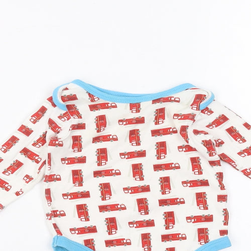 Mini Club Baby White   Babygrow One-Piece Size 3-6 Months