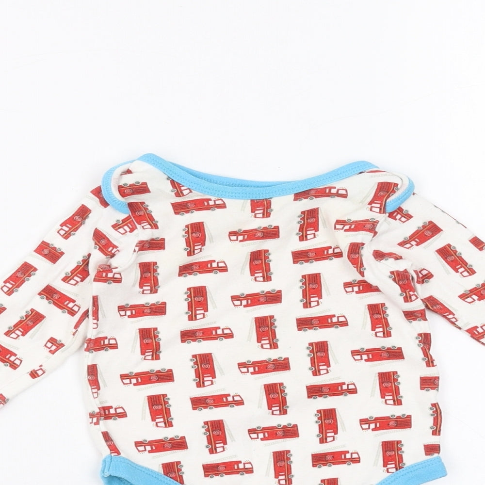 Mini Club Baby White   Babygrow One-Piece Size 3-6 Months