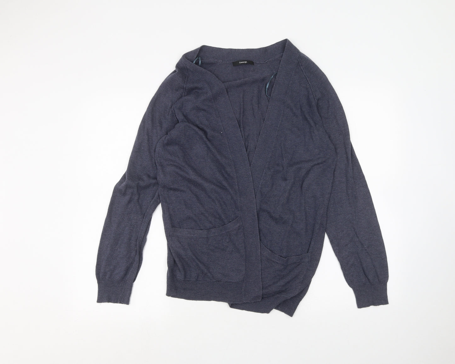 George Womens Blue   Cardigan Jumper Size 14