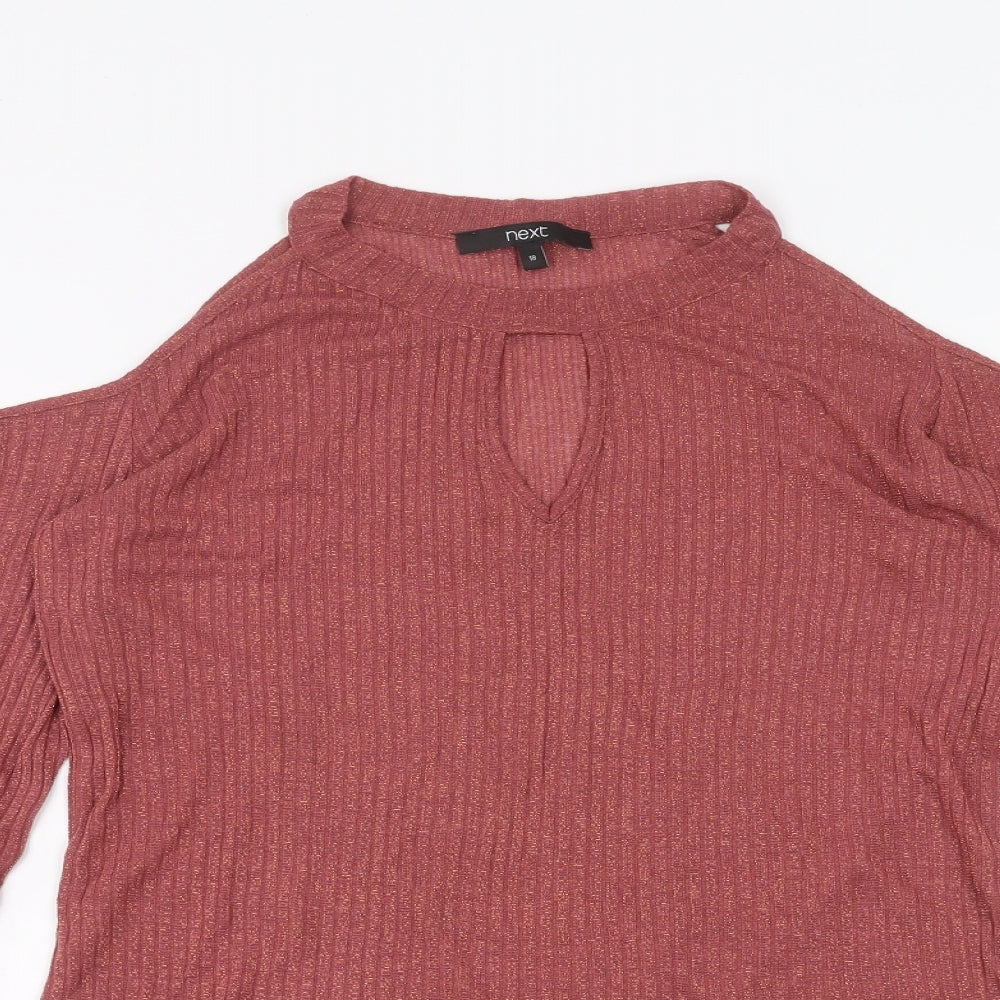 NEXT Womens Pink   Basic T-Shirt Size 18