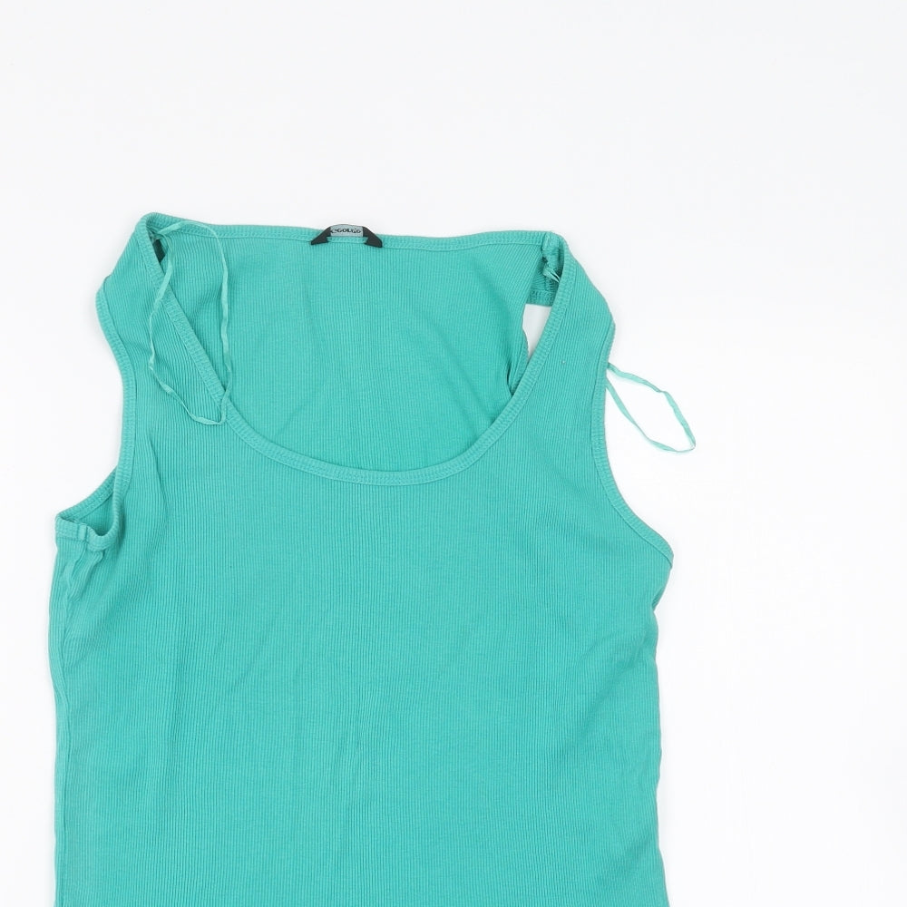George Womens Green   Basic T-Shirt Size 14