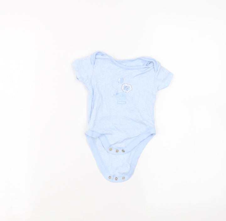 George Baby Blue Babygrow One-Piece Size 3-6 Months