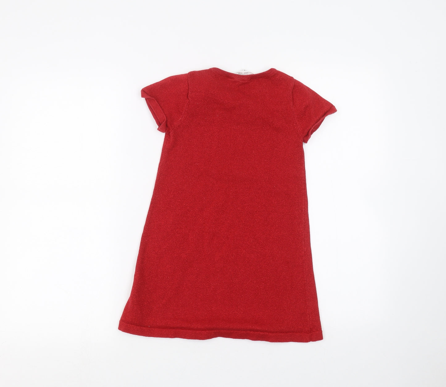 H&M Girls Red   A-Line  Size 7-8 Years