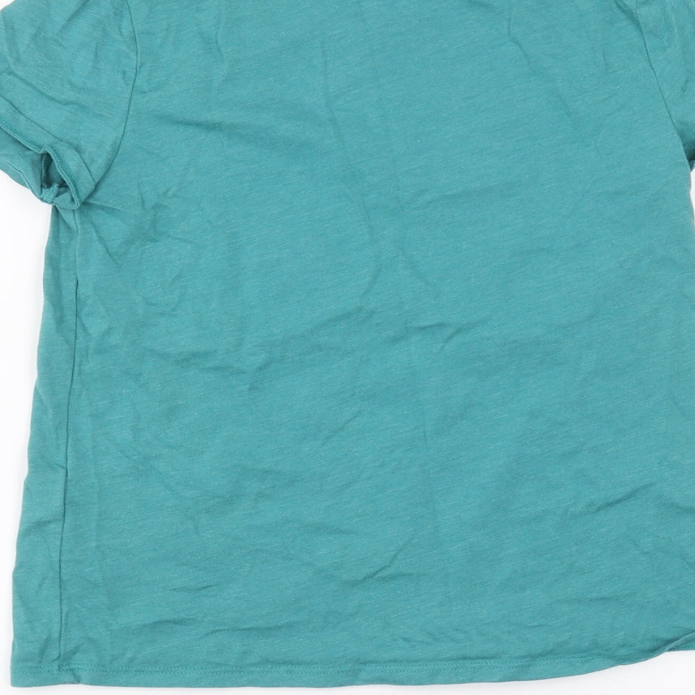 Abercrombie & Fitch Girls Blue   Basic T-Shirt Size 11-12 Years