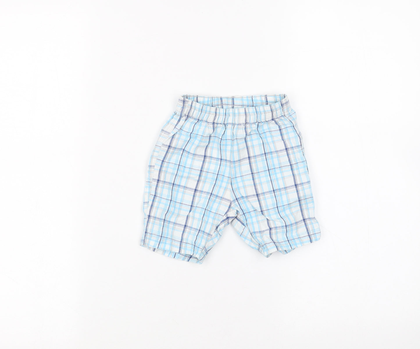 Preworn Baby White   Cropped Trousers Size 6-9 Months