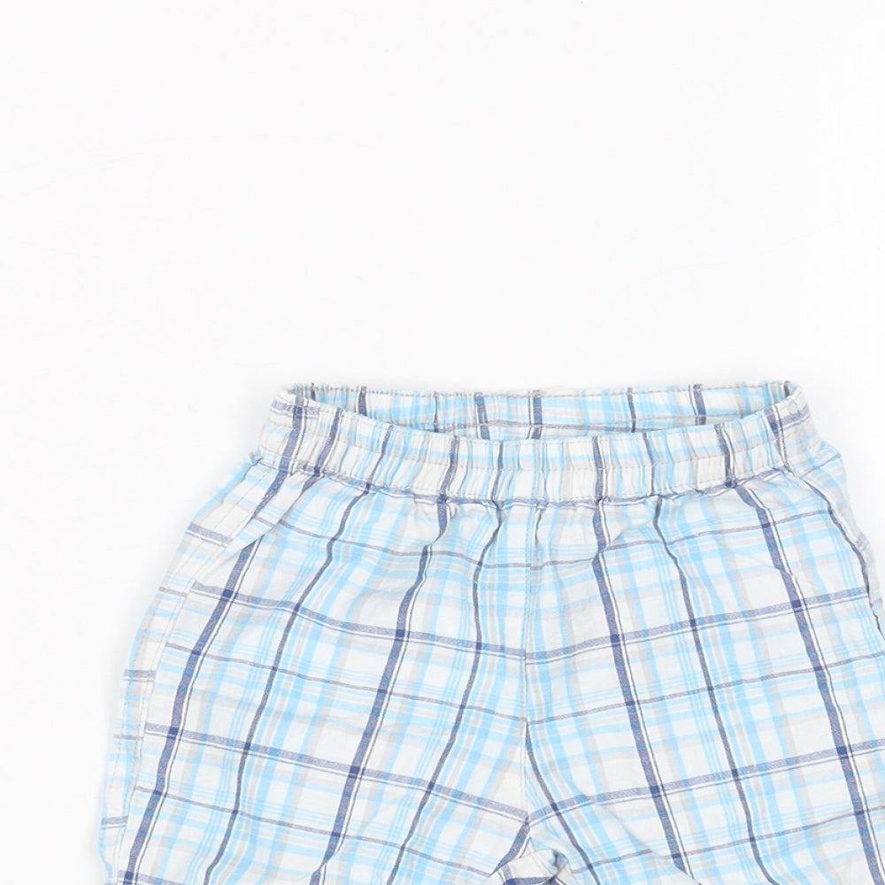 Preworn Baby White   Cropped Trousers Size 6-9 Months
