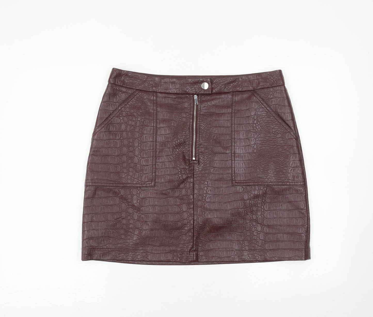 George Womens Brown   Mini Skirt Size 14