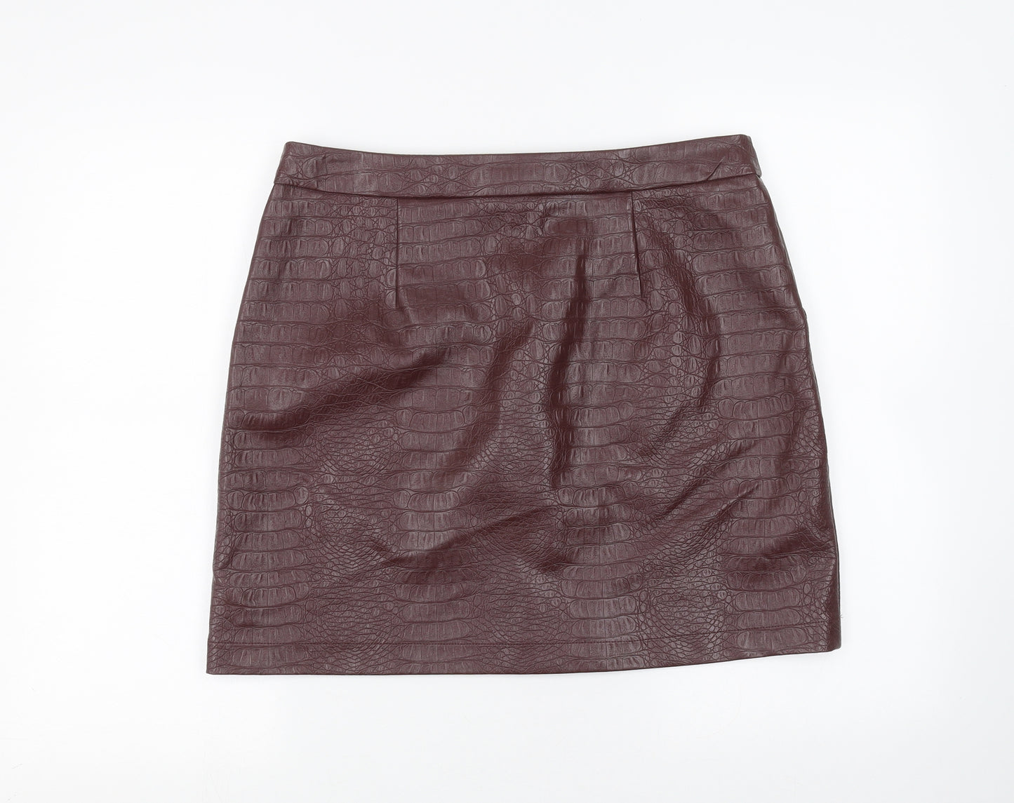 George Womens Brown   Mini Skirt Size 14