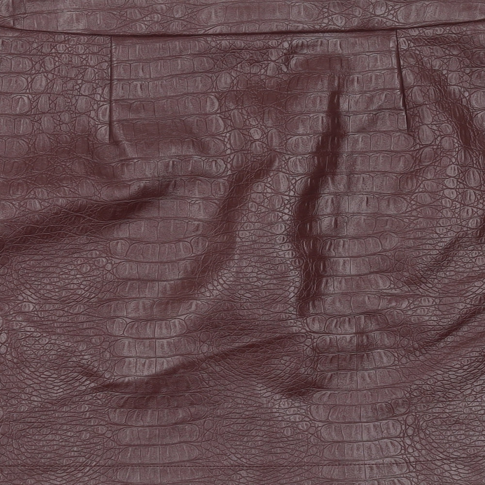 George Womens Brown   Mini Skirt Size 14