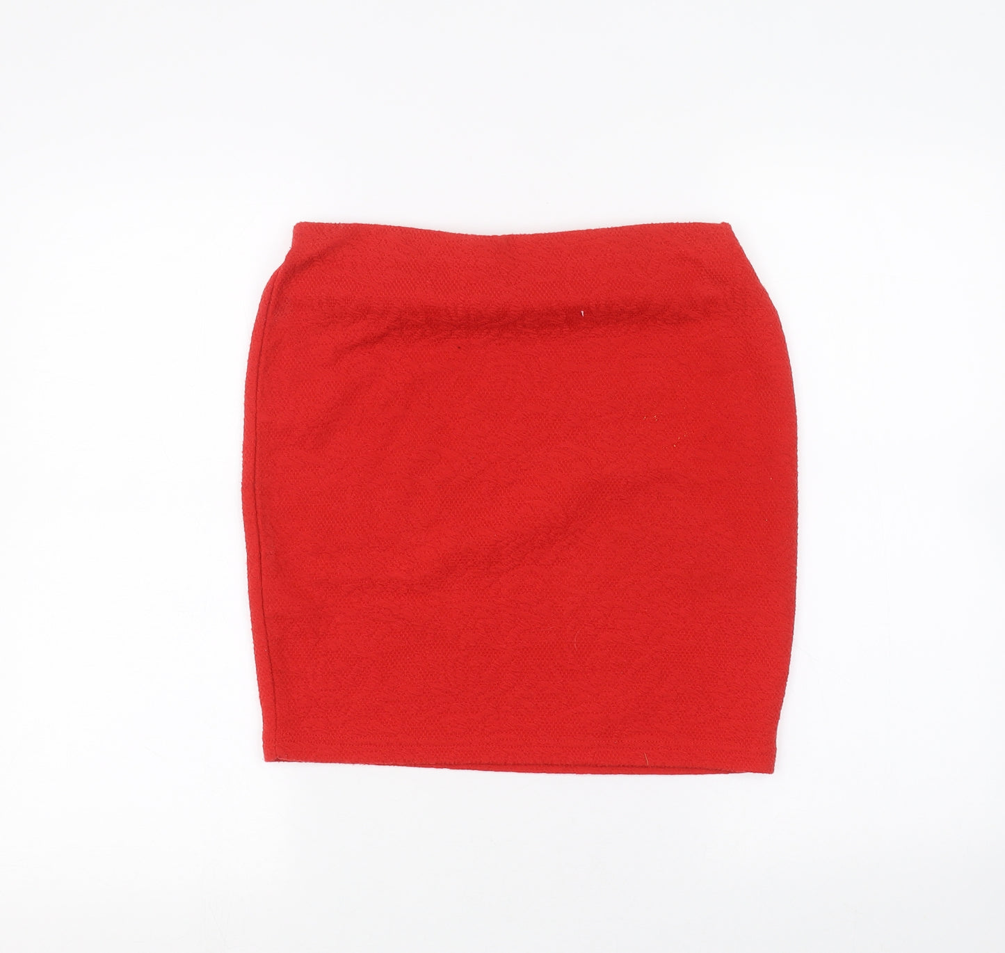 New Look Womens Red   Mini Skirt Size 12