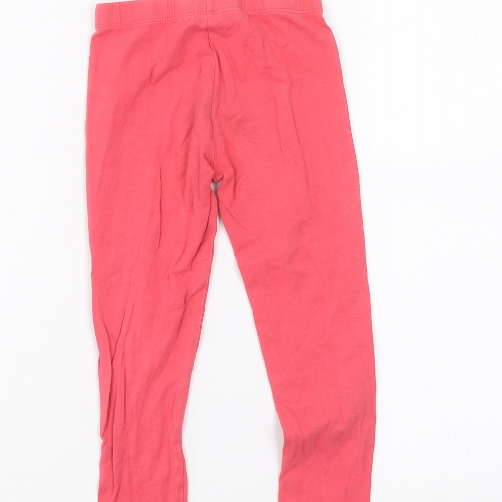 George Girls Pink   Jegging Trousers Size 4-5 Years