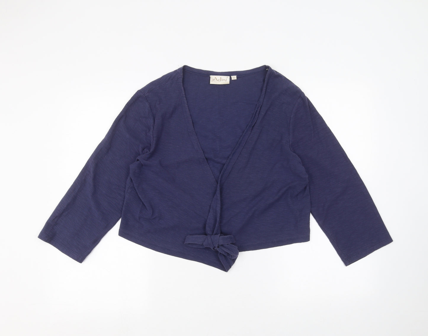 Adini Womens Blue   Cardigan Jumper Size L