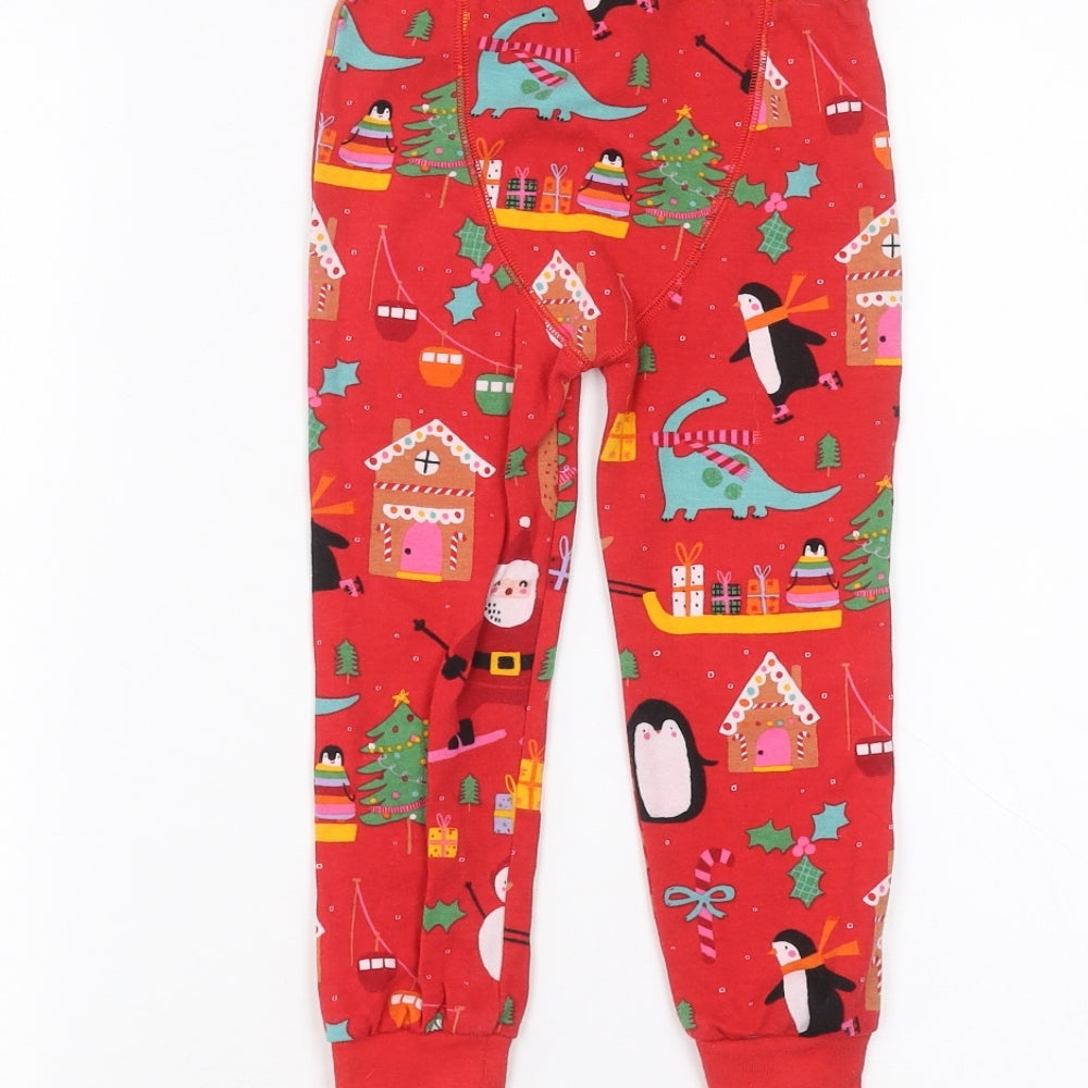 NEXT Boys Red   Sweatpants Trousers Size 3-4 Years