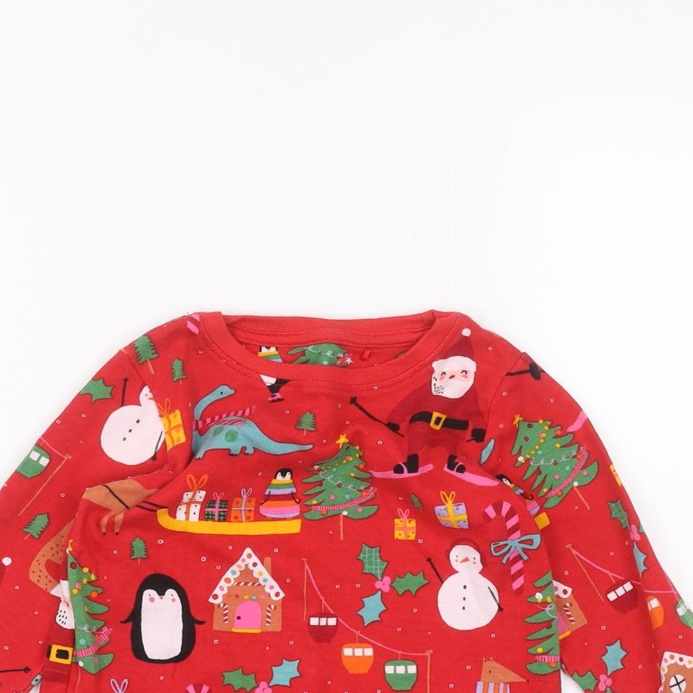 NEXT Girls Red   Basic T-Shirt Size 3-4 Years