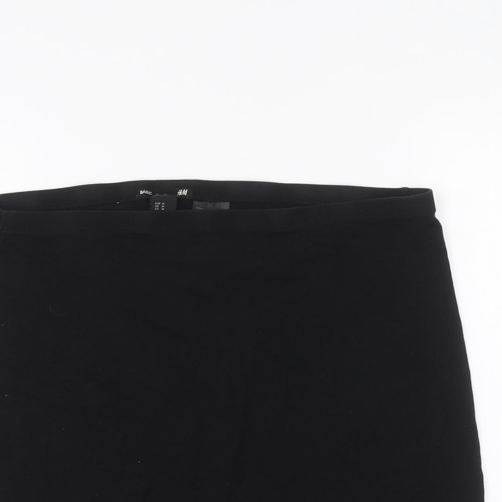 H&M Womens Black   Mini Skirt Size M