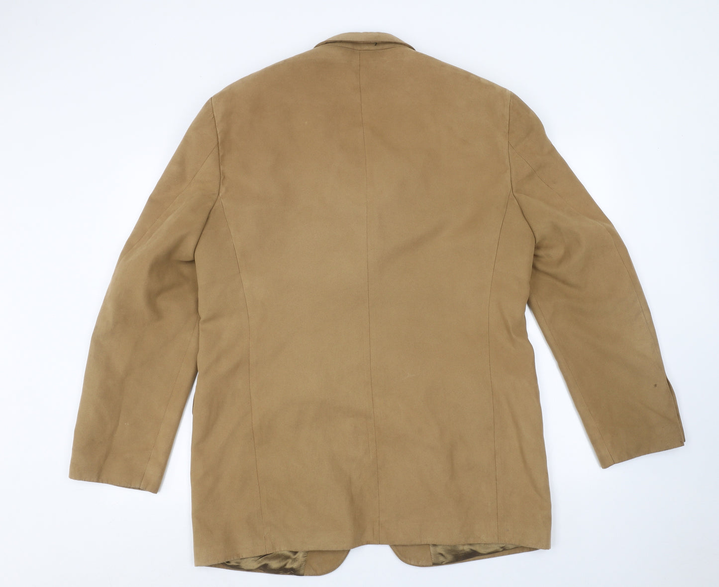 Preworn Mens Brown   Jacket Suit Jacket Size 40