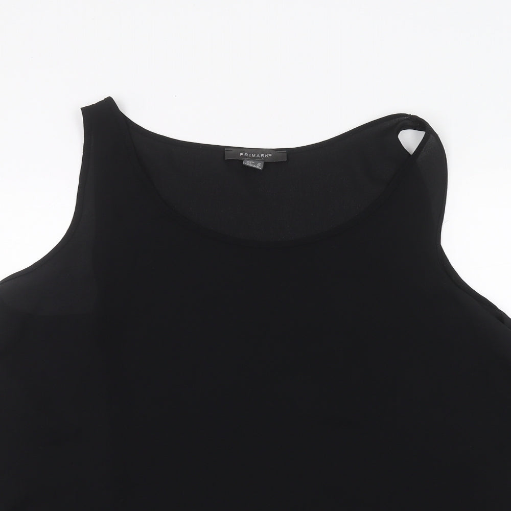 Primark Womens Black   Basic Blouse Size 18