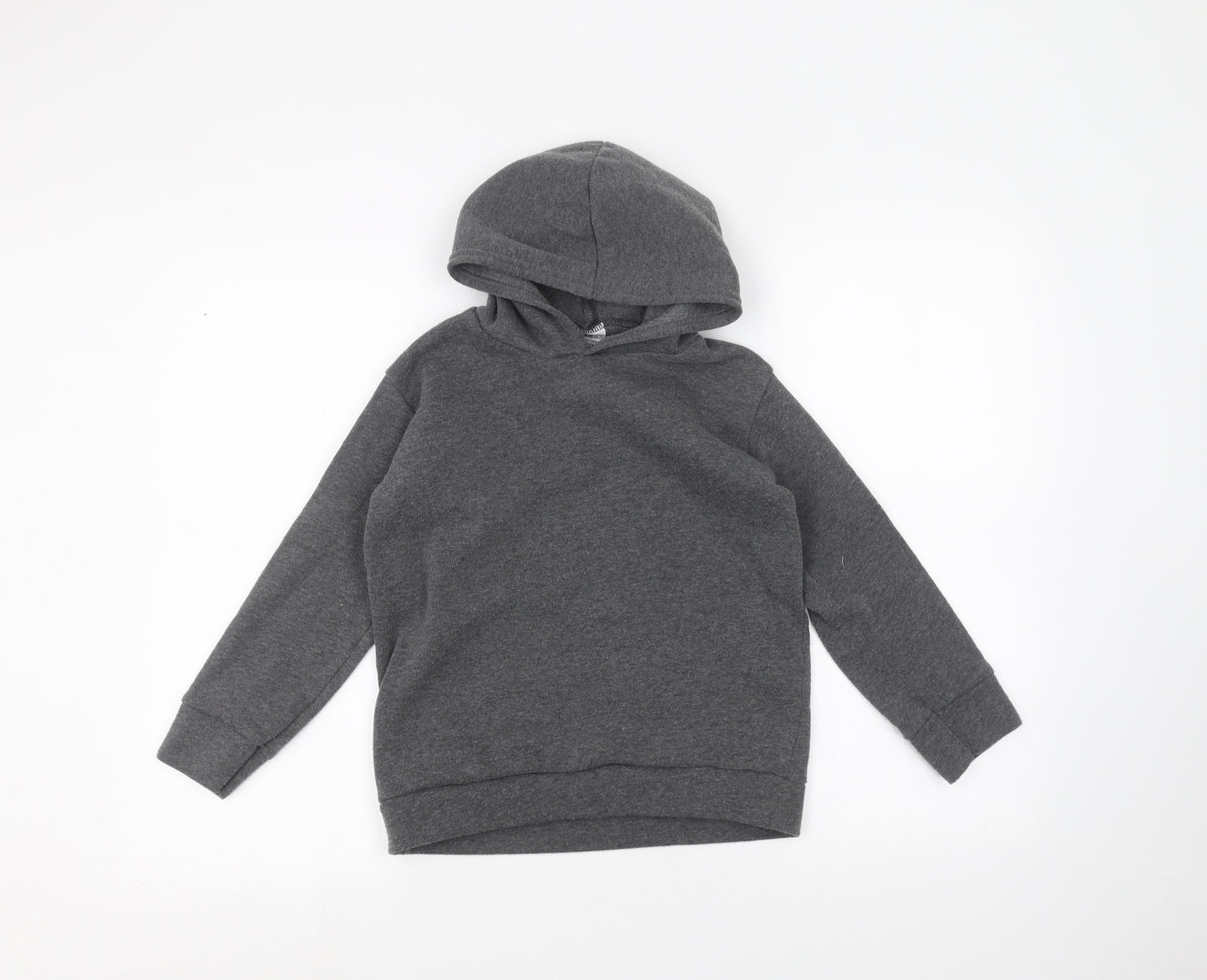 Preworn Boys Grey   Pullover Hoodie Size 9-10 Years