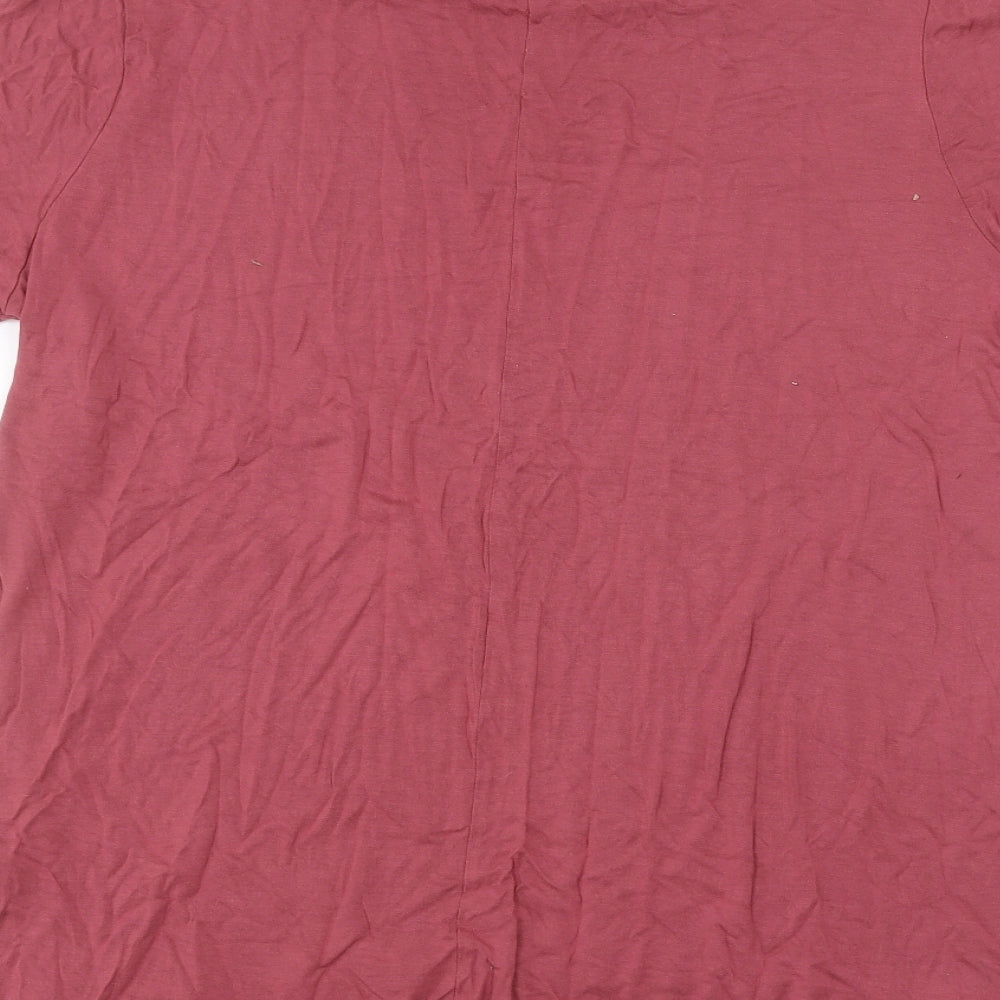 Primark Womens Red   Basic T-Shirt Size L