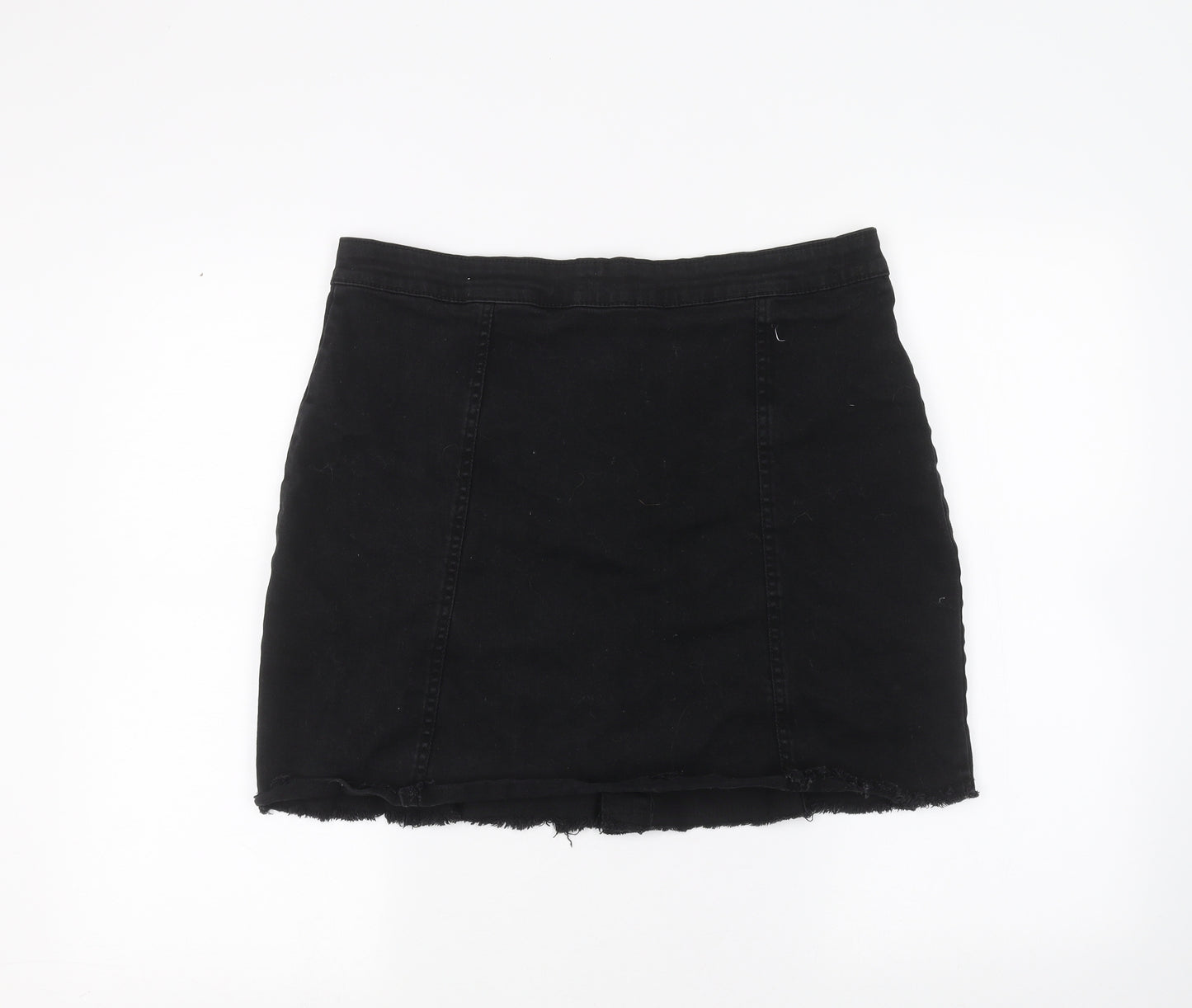 PEP&CO Womens Black   Mini Skirt Size 16