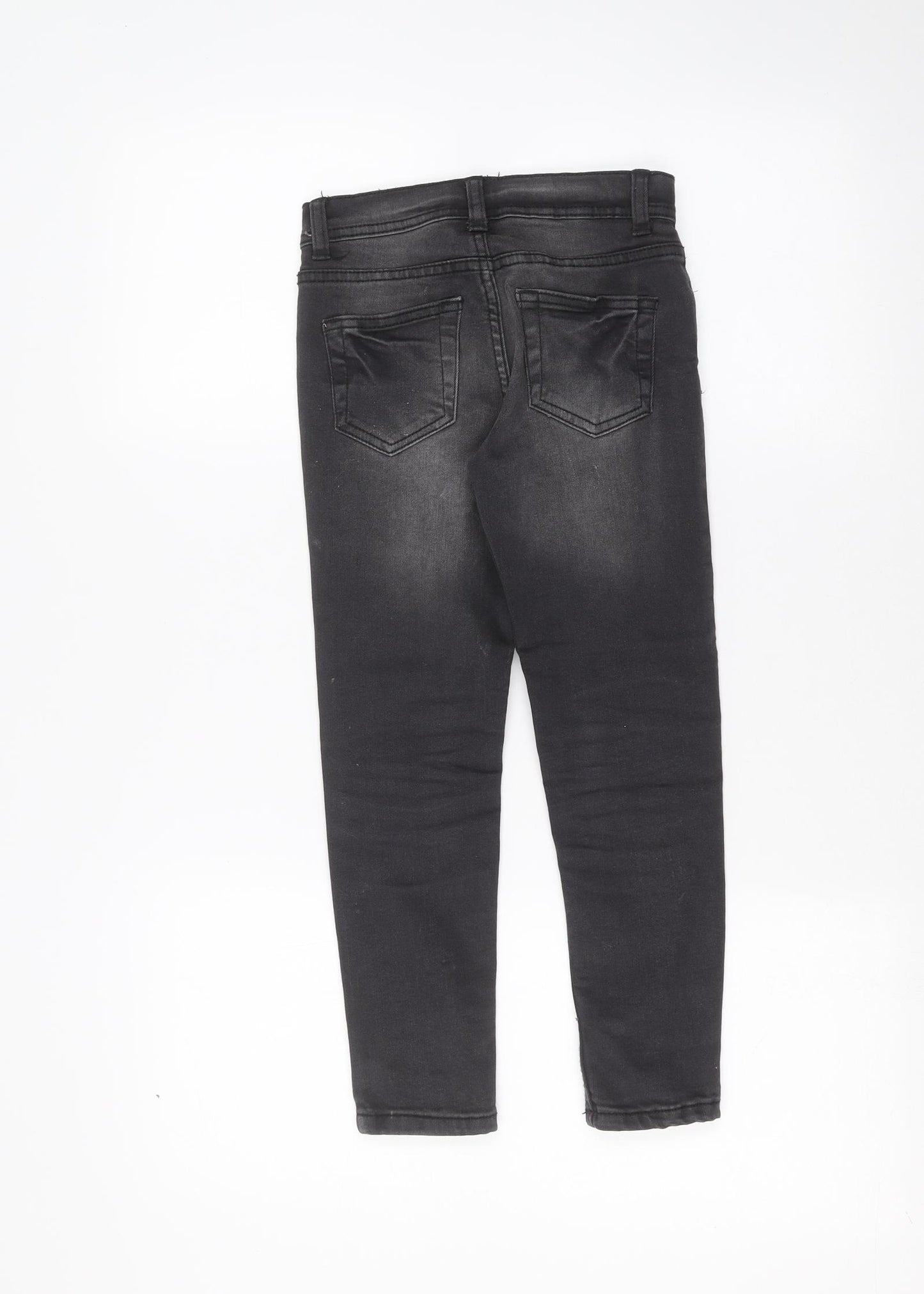Denim & Co. Boys Black   Skinny Jeans Size 6-7 Years