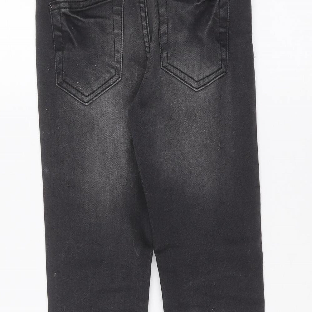 Denim & Co. Boys Black   Skinny Jeans Size 6-7 Years